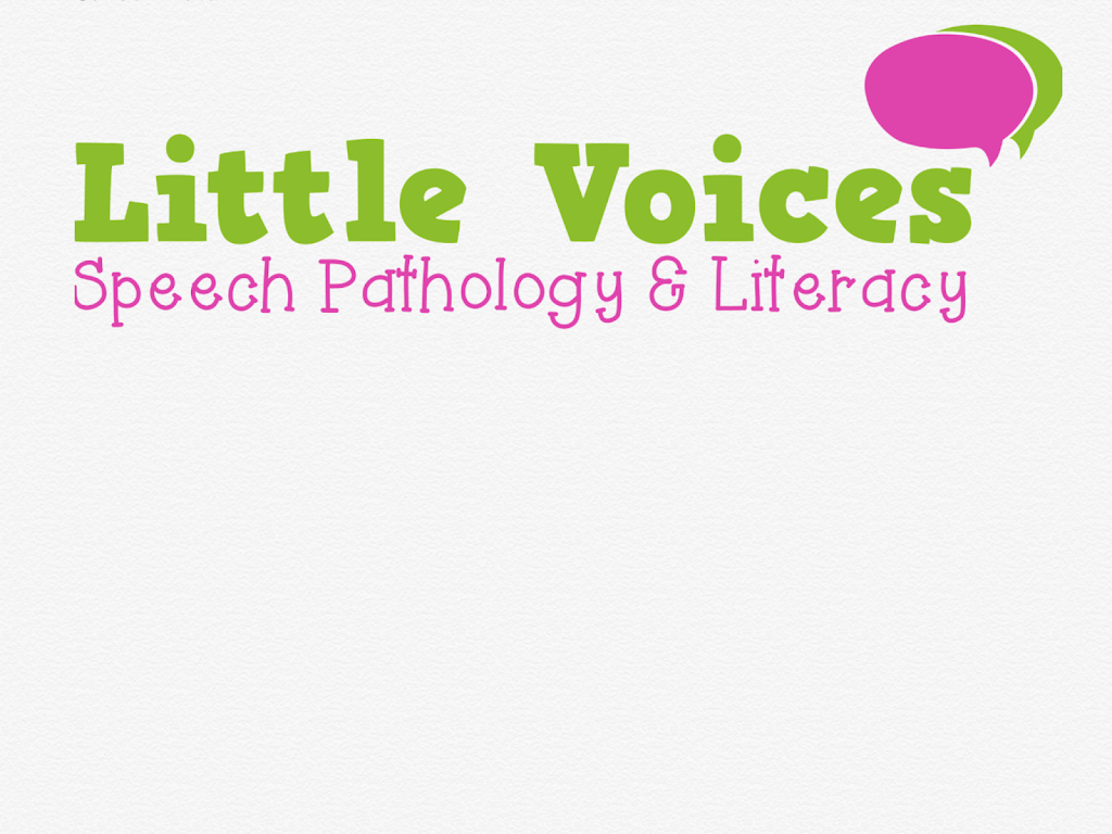 Little Voices Speech Pathology and Literacy | 6/7 Apollo Rd, Bulimba QLD 4171, Australia | Phone: 0406 035 756