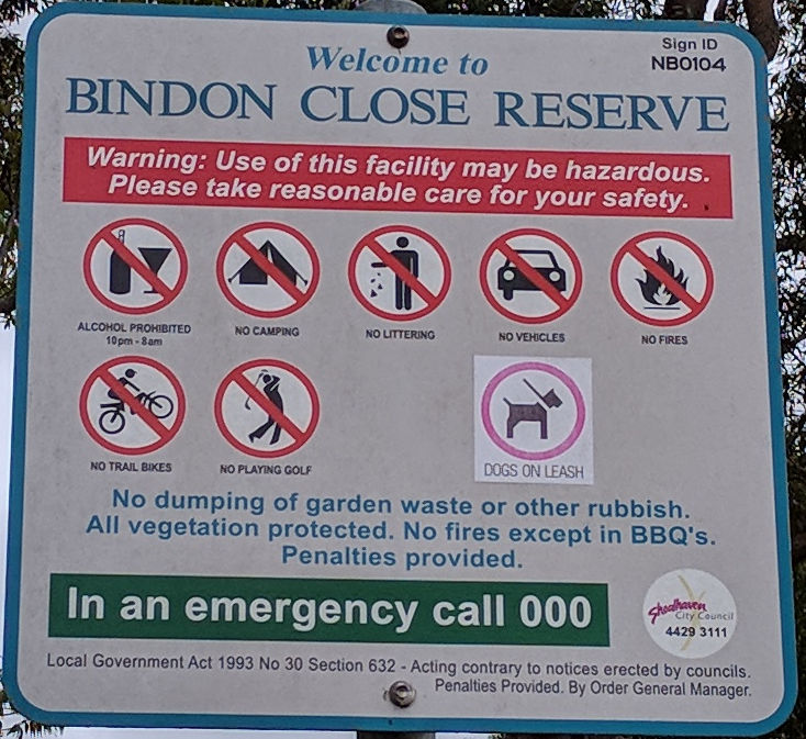 Bindon Close Reserve | park | Bomaderry NSW 2541, Australia