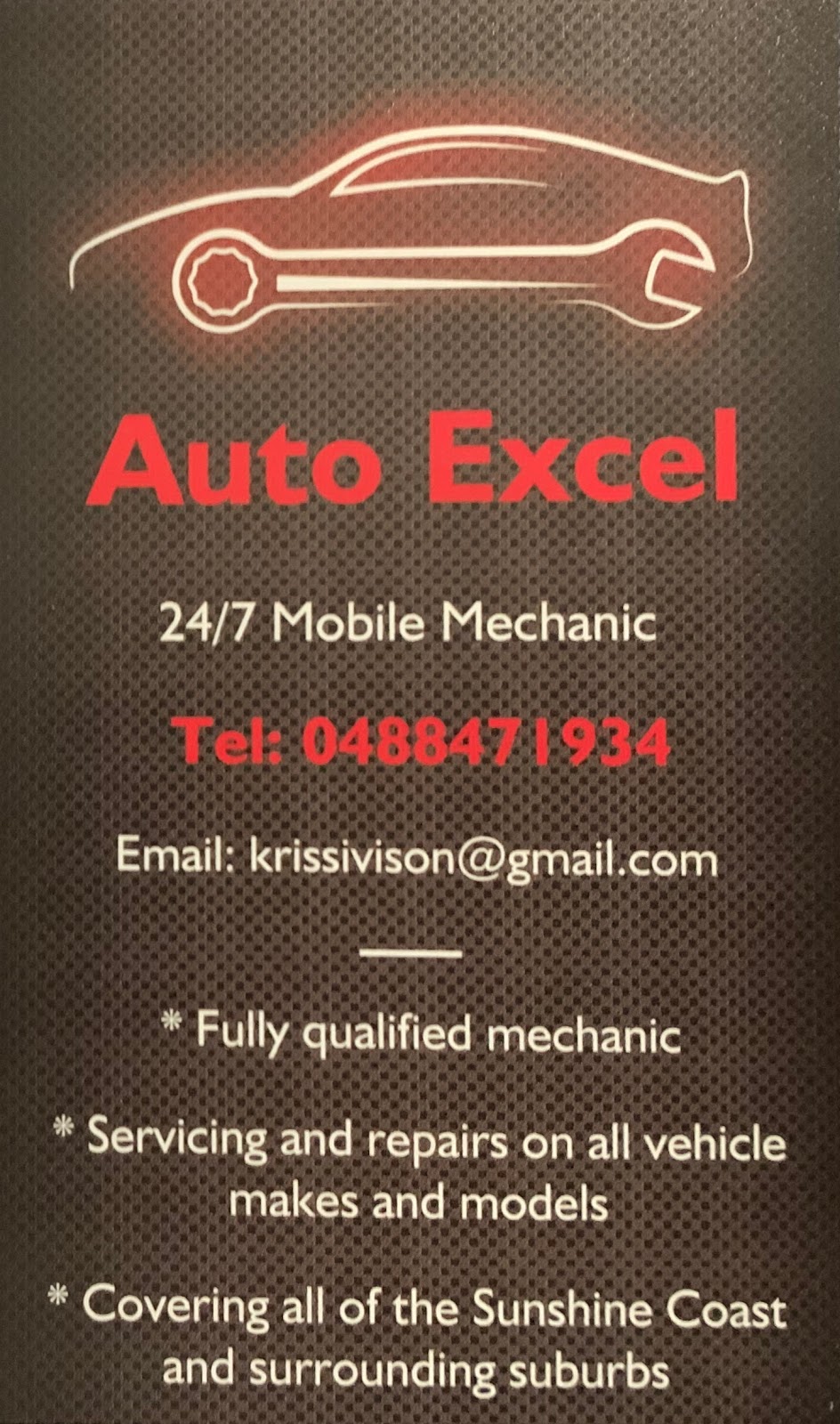 Auto Excel (24/7 Mobile Mechanic) | 12 Sumatra Ct, Parrearra QLD 4575, Australia | Phone: 0488 471 934