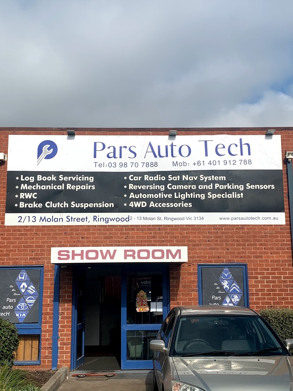 Pars Auto Tech | electronics store | 13 Molan St, Ringwood VIC 3134, Australia | 0398707888 OR +61 3 9870 7888