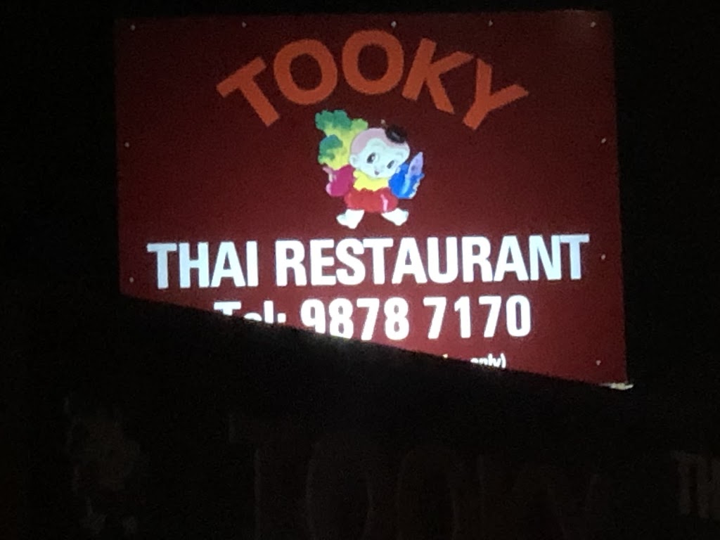 Tooky Thai Restaurant | restaurant | 100 Canterbury Rd, Blackburn South VIC 3130, Australia | 0398787170 OR +61 3 9878 7170