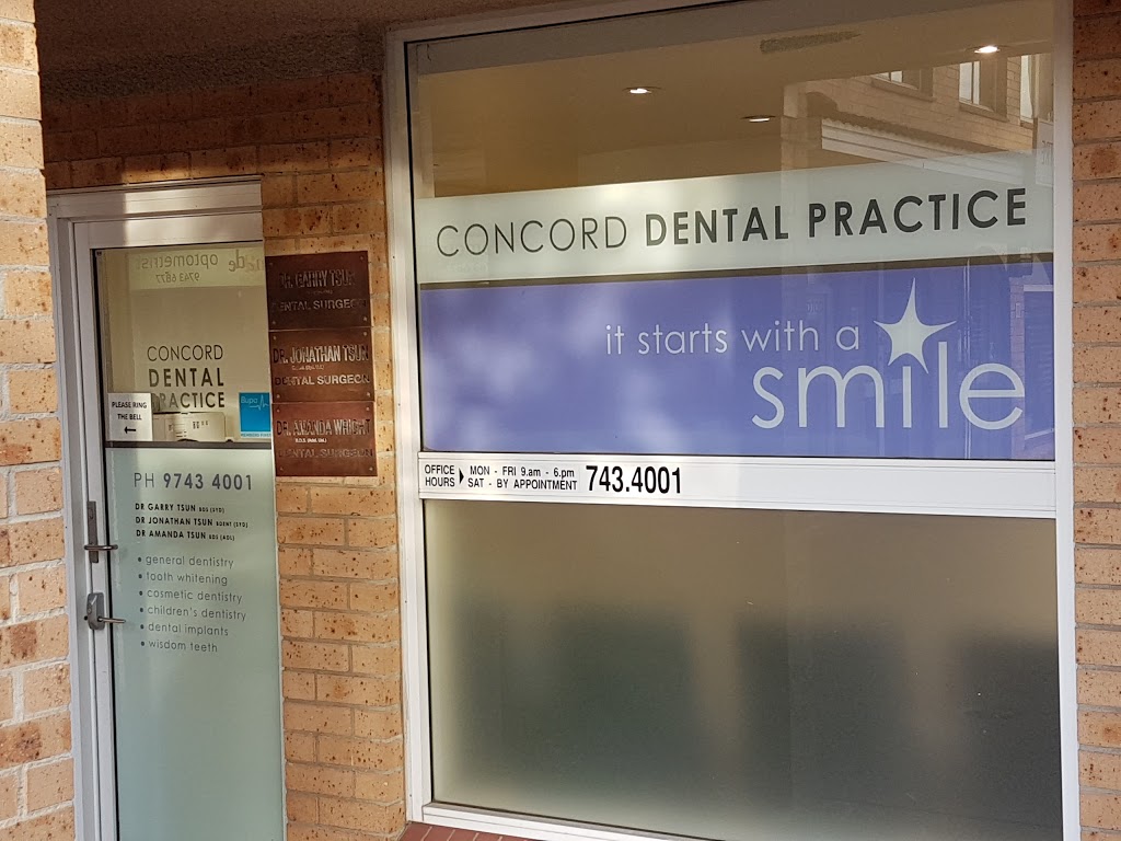 Concord Dental Practice | dentist | Unit 10/103 Majors Bay Rd, Concord NSW 2137, Australia | 0297434001 OR +61 2 9743 4001