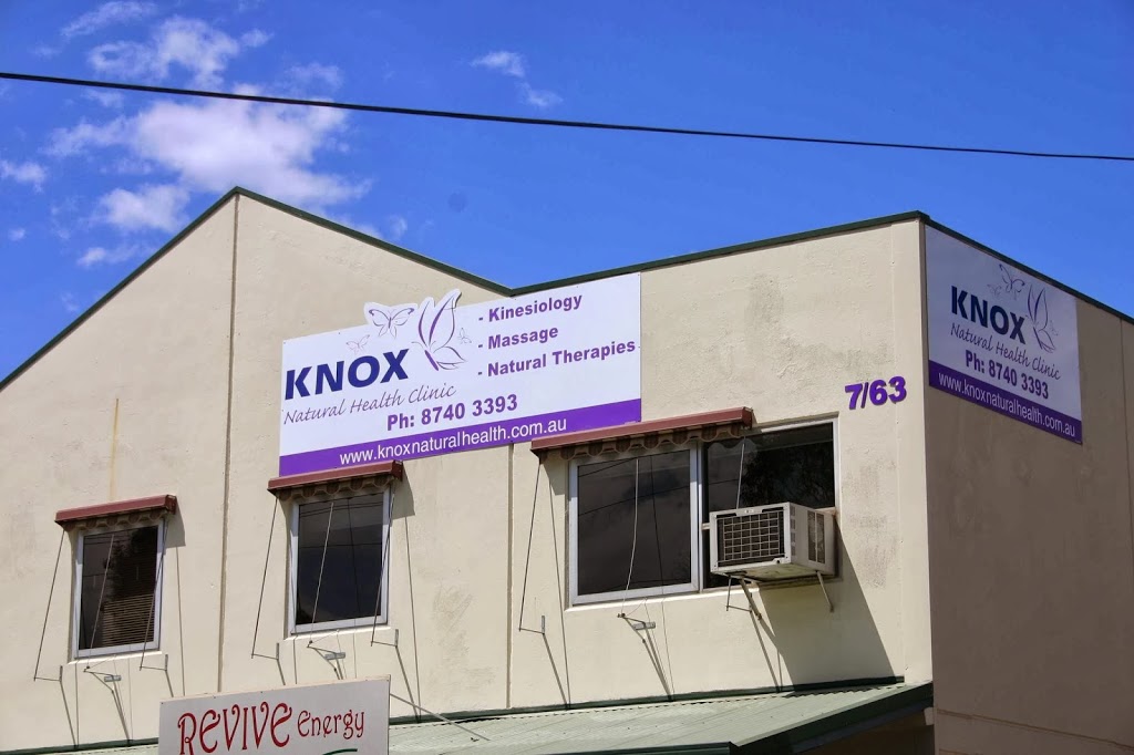 Knox Natural Health Clinic | 7/63 Stud Rd, Bayswater VIC 3153, Australia | Phone: 0404 070 337