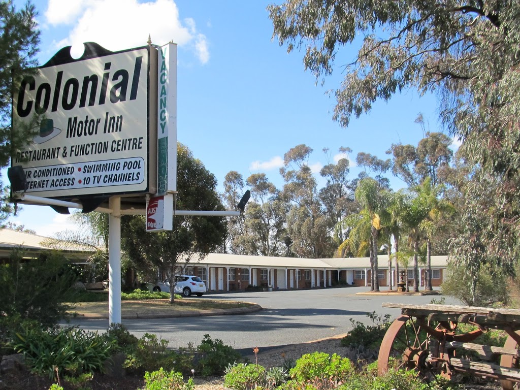 Colonial Motor Inn - West Wyalong | lodging | 4 Ungarie Rd, West Wyalong NSW 2671, Australia | 0269722611 OR +61 2 6972 2611