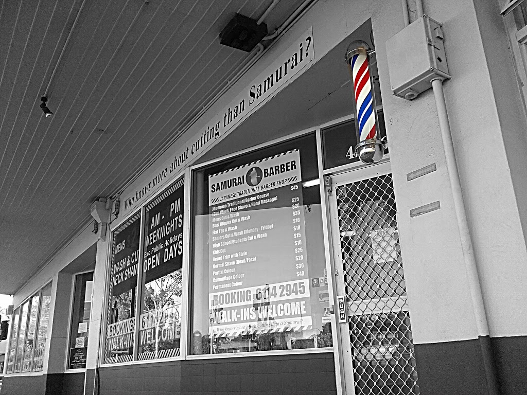 Samurai Barber | 4/156 Orrong Rd, Lathlain WA 6100, Australia | Phone: (08) 6114 2945