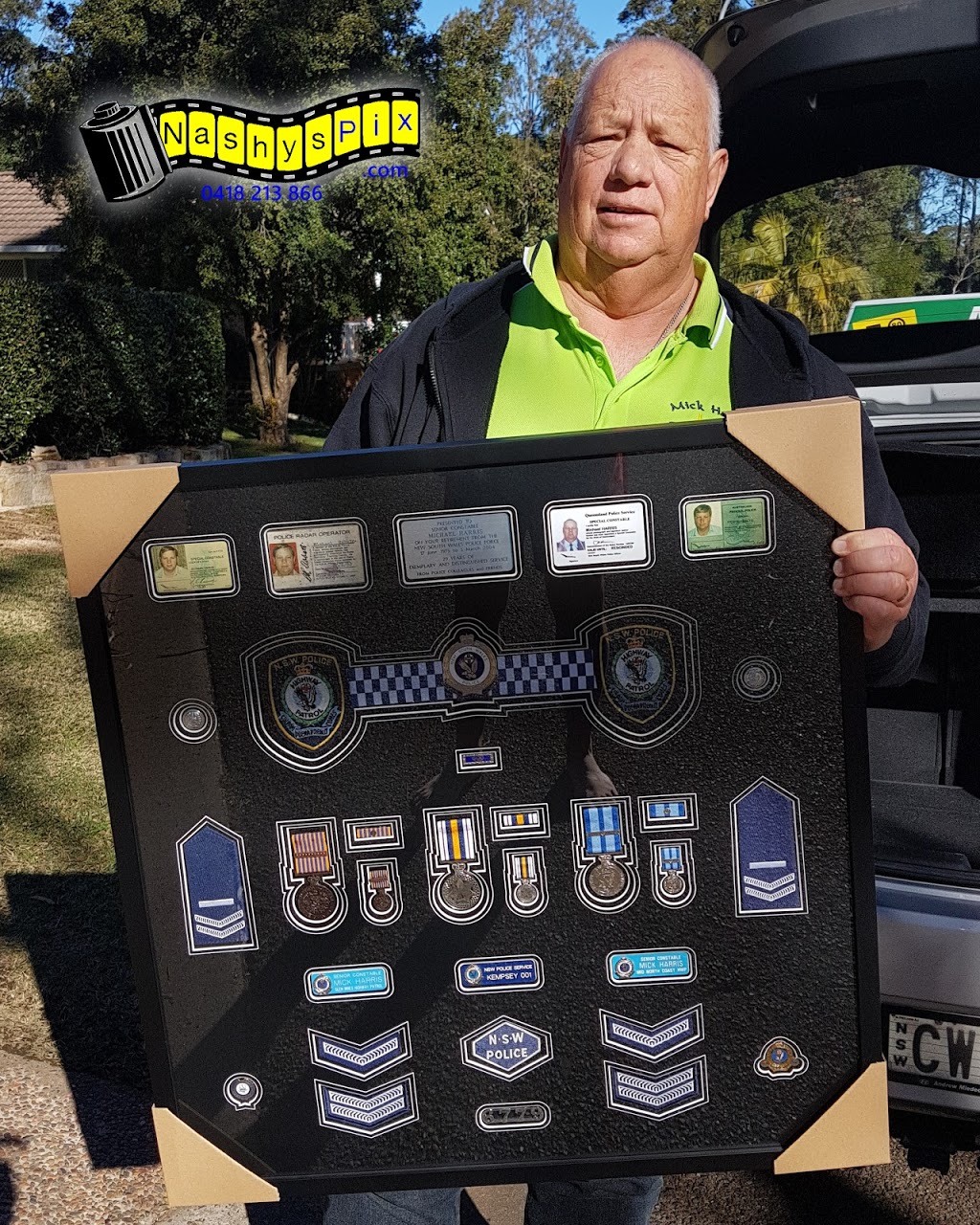 Police Medal Frames | 30 Emily Ave, Port Macquarie NSW 2444, Australia | Phone: 0418 213 866