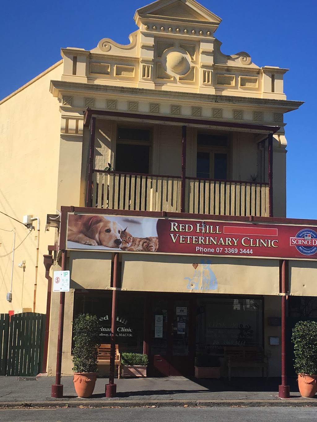 Red Hill Veterinary Clinic | veterinary care | 48 Enoggera Terrace, Red Hill QLD 4059, Australia | 0733693444 OR +61 7 3369 3444