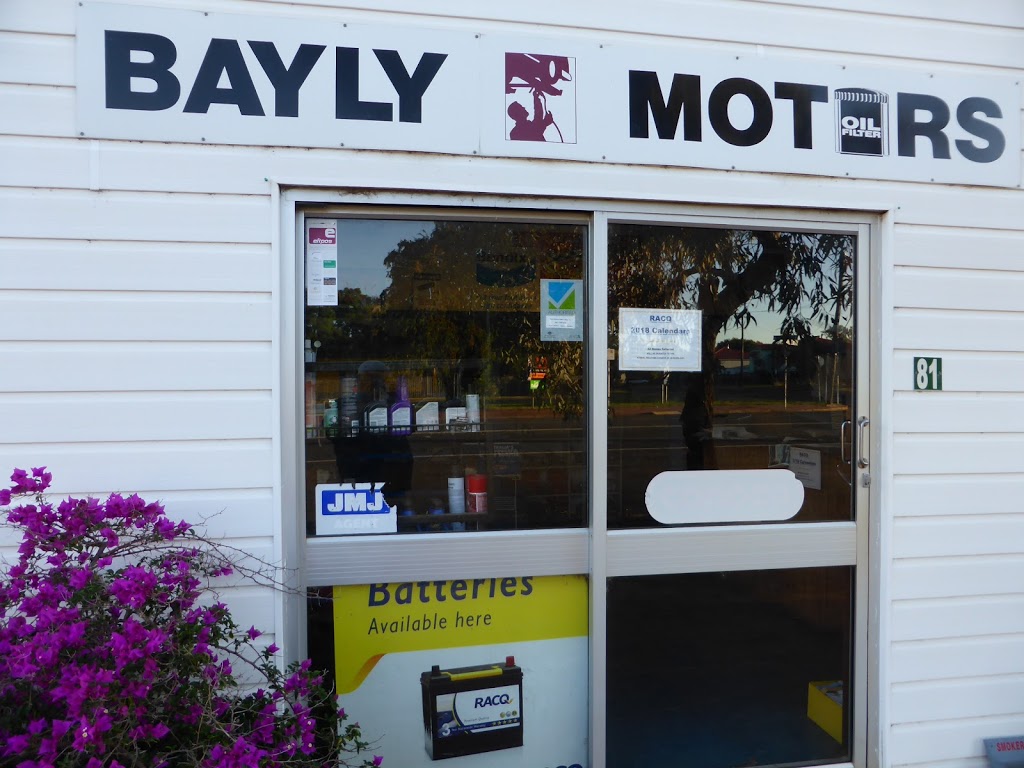 Bayly Motors | gas station | 81 Burrowes St, Surat QLD 4417, Australia | 0746265173 OR +61 7 4626 5173