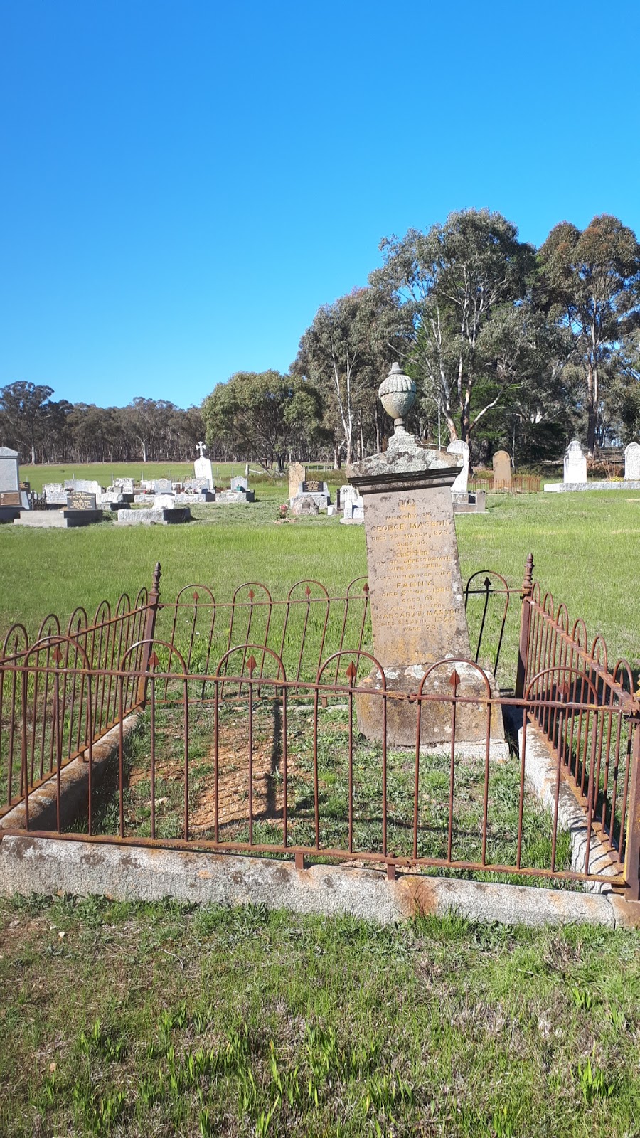 Muckleford Cemetery | cemetery | Muckleford VIC 3451, Australia