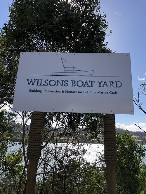 Wilsons Boat Yard | 7161 Channel Hwy, Abels Bay TAS 7112, Australia | Phone: 0412 389 223