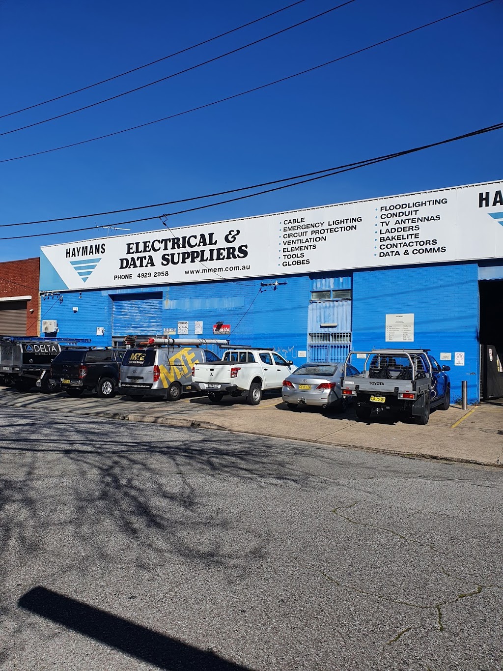 Haymans Electrical Newcastle | store | 12-14 Hall St, Newcastle NSW 2300, Australia | 0249292958 OR +61 2 4929 2958
