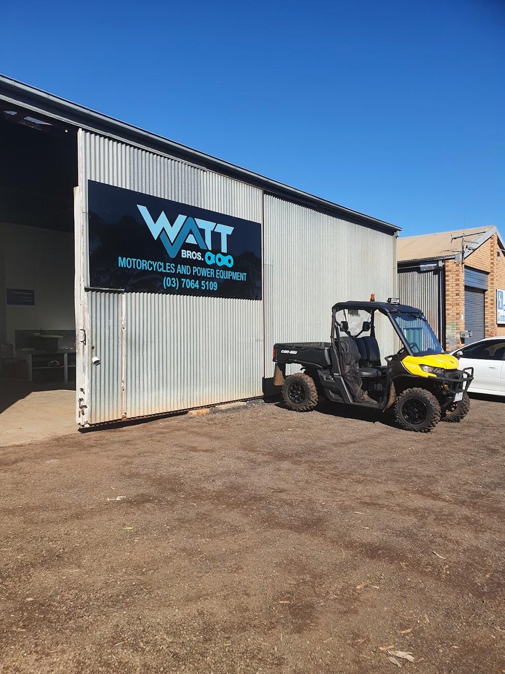 Watt Bros. Motorcycles and Power Equipment | car repair | 95 Portland Rd, Hamilton VIC 3300, Australia | 0370645109 OR +61 3 7064 5109