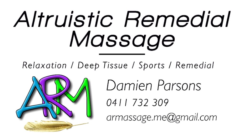 Altruistic Remedial Massage | 53 Seymours Rd, Dalby QLD 4405, Australia | Phone: 0411 732 309