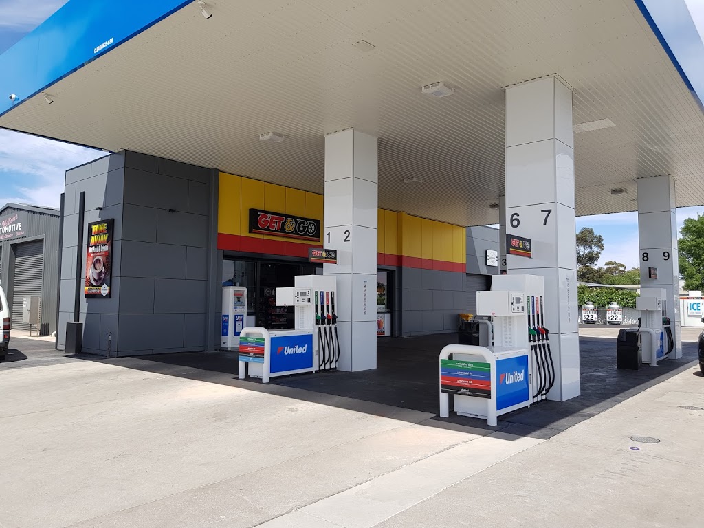 United Get & Go Nuriootpa | gas station | 97-99 Greenock Rd, Nuriootpa SA 5355, Australia | 0885657808 OR +61 8 8565 7808