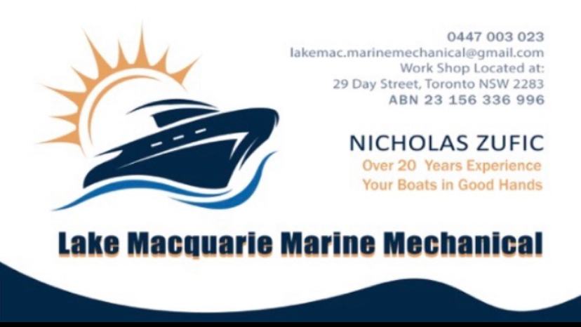 Lake Macquarie Marine Mechanical | 3/29 Day St, Toronto NSW 2283, Australia | Phone: 0447 003 023