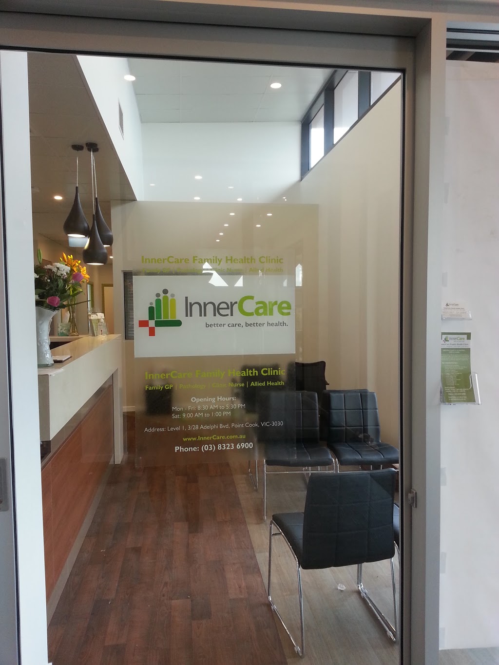 InnerCare Family Health Clinic | hospital | 3/28 Adelphi Blvd, Point Cook VIC 3030, Australia | 0383236900 OR +61 3 8323 6900