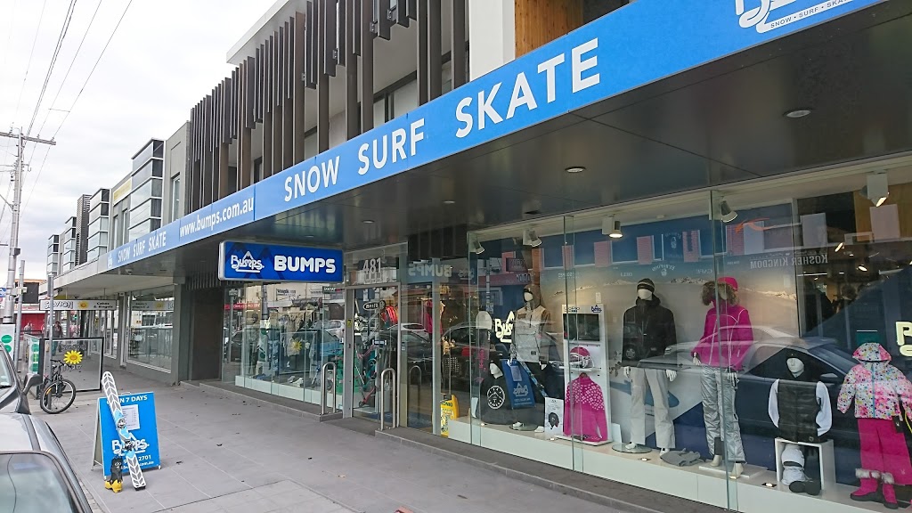 Bumps Snowsports | 481 Glen Huntly Rd, Elsternwick VIC 3185, Australia | Phone: (03) 9528 2701