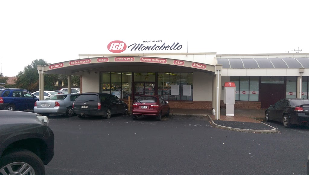 Mount Gambier IGA Montebello | supermarket | 73-75 Suttontown Rd, Mount Gambier SA 5290, Australia | 0887235294 OR +61 8 8723 5294