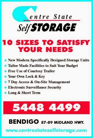 Centre State Self Storage | moving company | 87-89 Midland Hwy, Epsom VIC 3550, Australia | 0354484499 OR +61 3 5448 4499