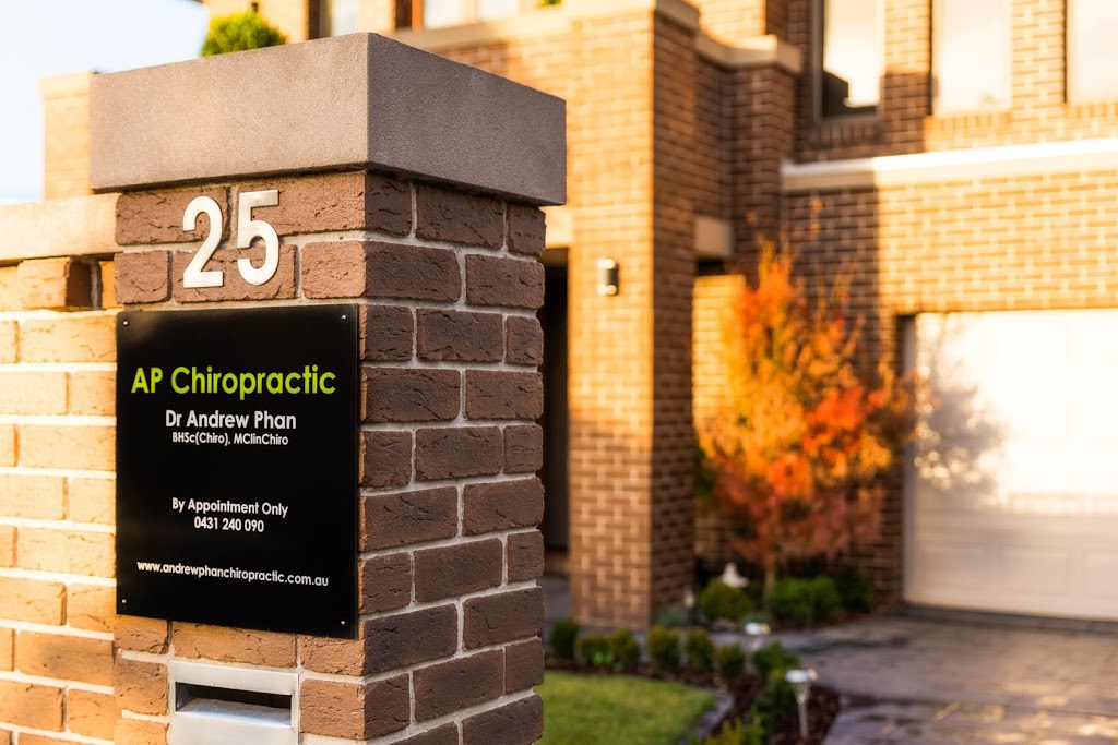 AP Chiropractic - Andrew Phan Chiropractic | health | 25 Chessell St, Mont Albert North VIC 3129, Australia | 0431240090 OR +61 431 240 090