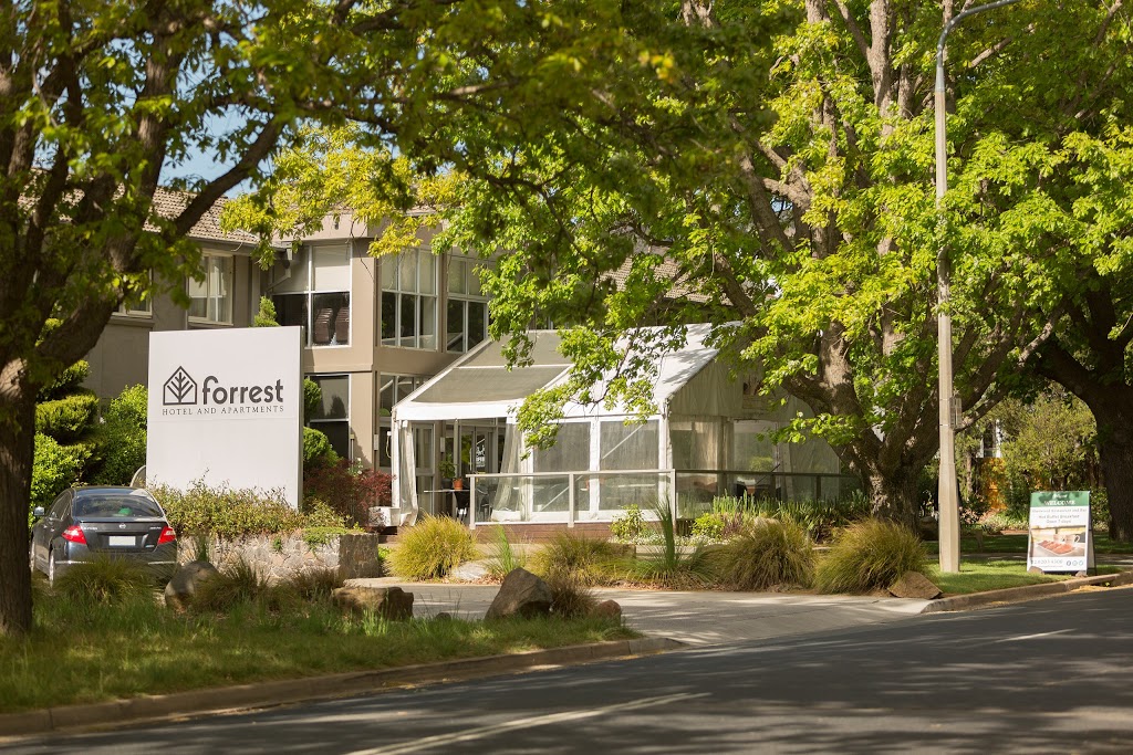 Forrest Hotel and Apartments | lodging | 30 National Circuit, Forrest ACT 2603, Australia | 0262034300 OR +61 2 6203 4300