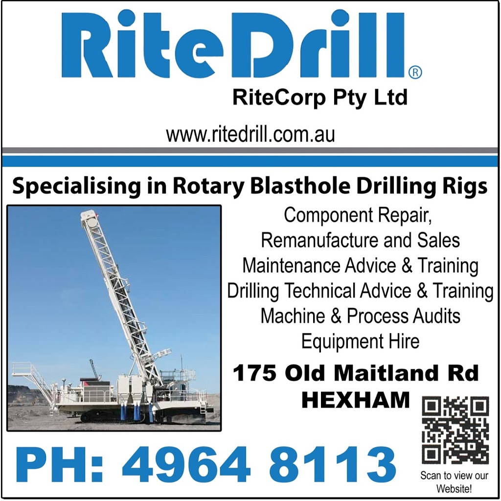 RiteDrill (RiteCorp Pty Ltd) | car repair | 82A Mustang Dr, Rutherford NSW 2320, Australia | 0249320191 OR +61 2 4932 0191