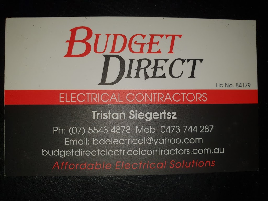 Budget direct Electrical Contractors | electrician | 982 Lamington National Park Rd, Canungra QLD 4275, Australia | 0473744287 OR +61 473 744 287