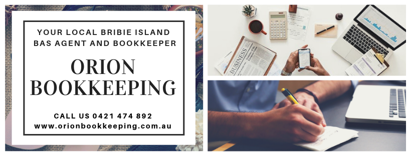 Orion Bookkeeping Pty Ltd | Bribie Island, 24 Plymouth St, Banksia Beach QLD 4507, Australia | Phone: 0421 474 892
