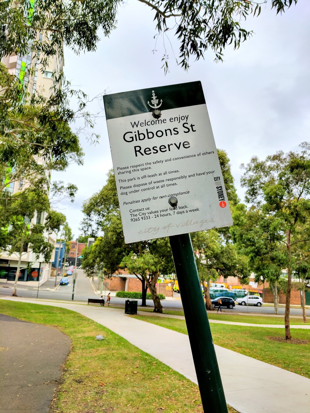 Gibbons Street Reserve | 1b/1c Gibbons St, Redfern NSW 2016, Australia | Phone: (02) 9265 9333