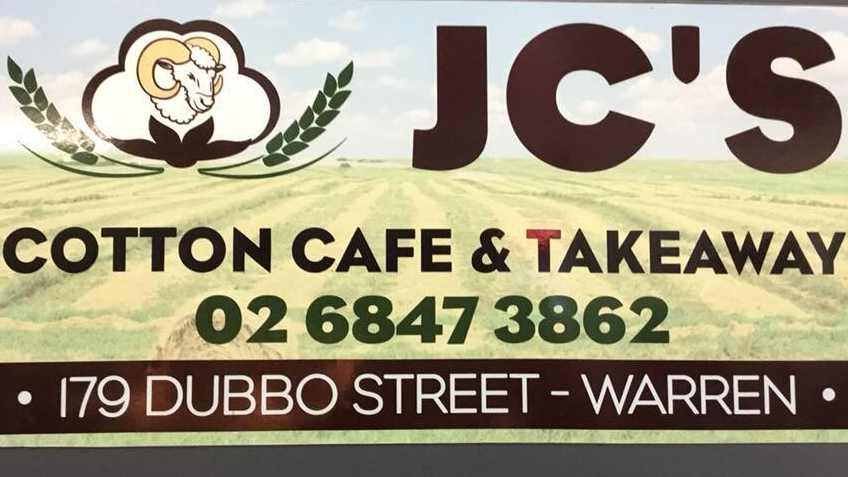 JCS Cotton Cafe | meal takeaway | 179 Dubbo St, Warren NSW 2824, Australia | 0268473862 OR +61 2 6847 3862