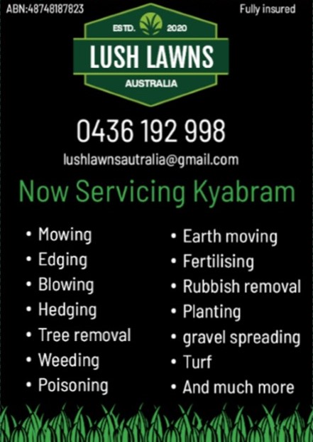 Lush Lawns Australia | 1 Tristania St, Kyabram VIC 3620, Australia | Phone: 0436 192 998