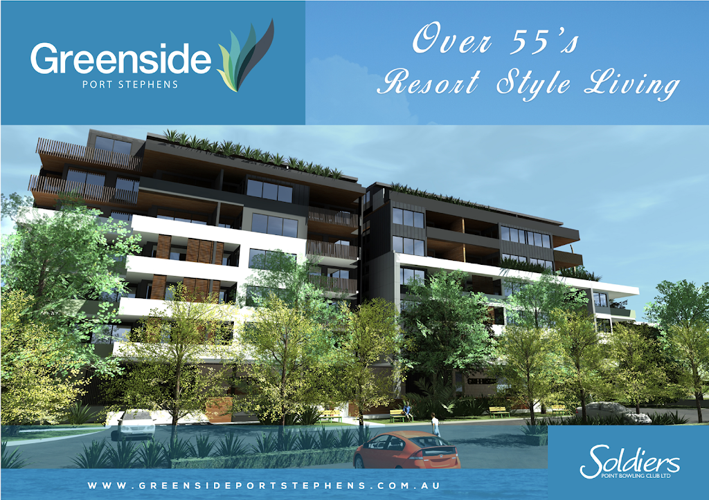 Greenside Port Stephens - Over 55s Resort Style Living | health | 118A Soldiers Point Rd, Soldiers Point NSW 2317, Australia | 0249827173 OR +61 2 4982 7173