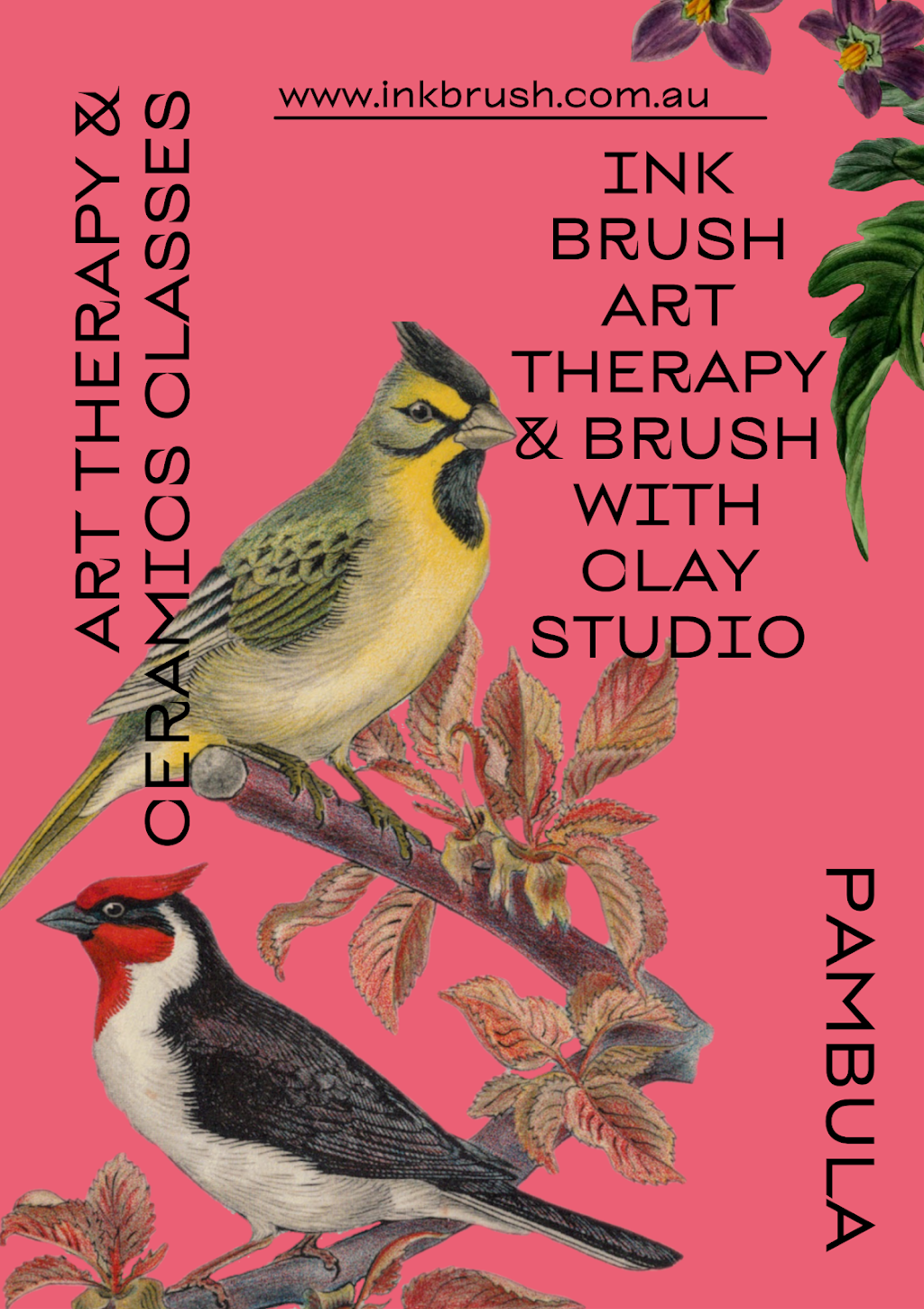 Brush with Clay Studio & Ink Brush Art Therapy | 1 McPherson Cct, Pambula NSW 2549, Australia | Phone: 0448 637 803