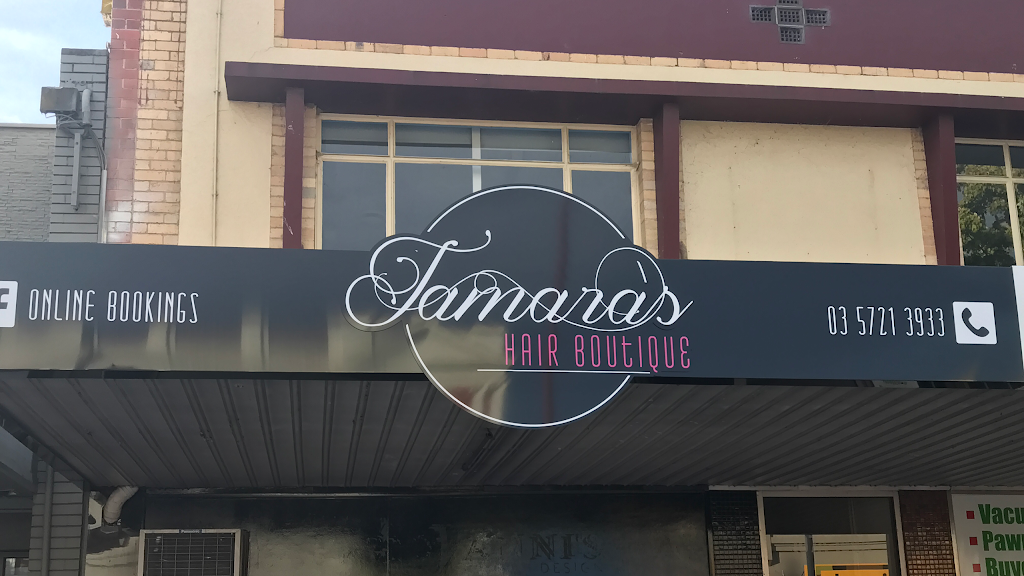 Tamaras Hair Boutique Wangaratta | 107 Murphy St, Wangaratta VIC 3677, Australia | Phone: (03) 5721 3933
