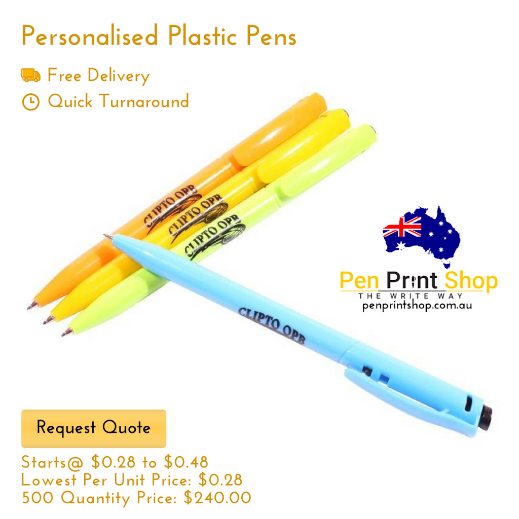 Pen Print Shop | suite 6a/17 Comalco Ct, Thomastown VIC 3074, Australia | Phone: (03) 8595 5246