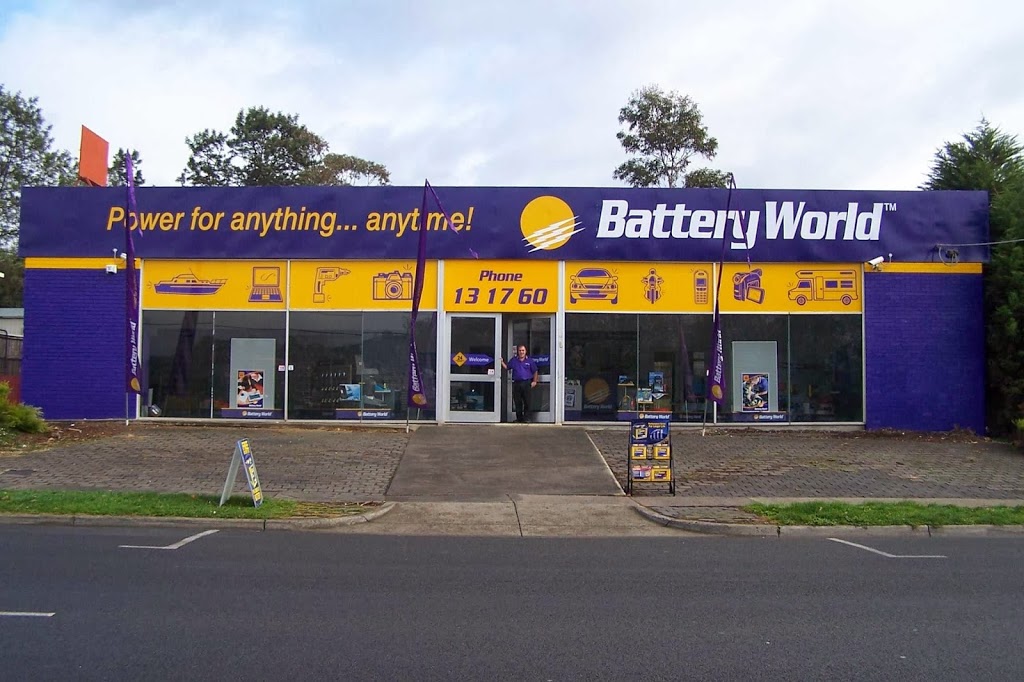 Battery World | 43 Cave Hill Rd, Lilydale VIC 3140, Australia | Phone: (03) 9739 7364