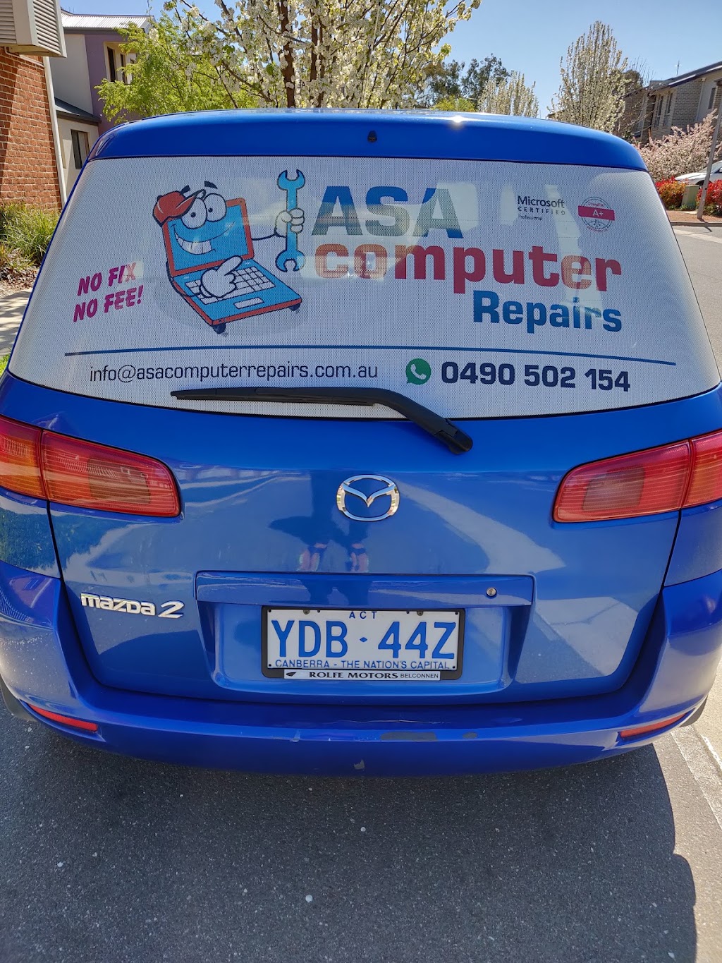 ASA Computer Repairs |  | 80 Sapling St, Harrison ACT 2914, Australia | 0490502154 OR +61 490 502 154