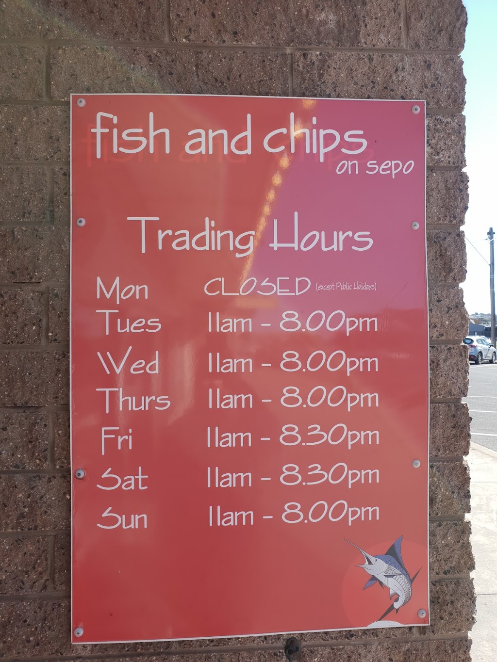 Fish & Chips on Sepo | restaurant | 113 Separation St, Bell Park VIC 3215, Australia | 0352721011 OR +61 3 5272 1011