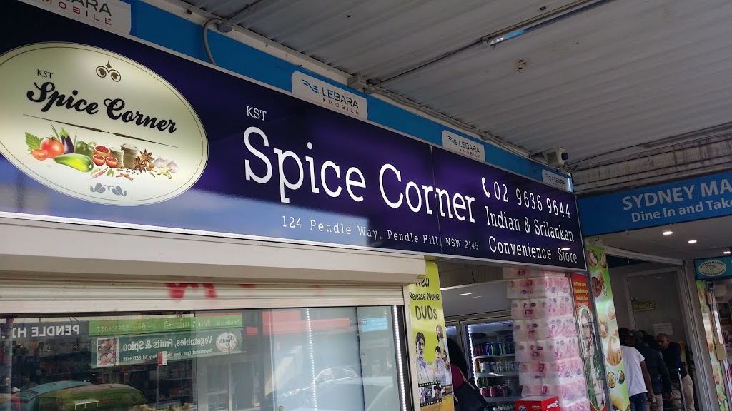 KST Spice Corner | convenience store | 124 Pendle Way, Pendle Hill NSW 2145, Australia | 0296369644 OR +61 2 9636 9644