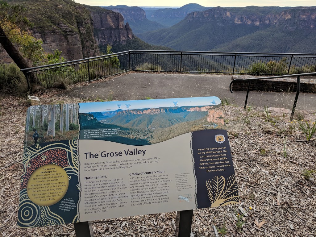 Govetts Leap lookout | New South Wales 2787, Australia | Phone: 1300 072 757