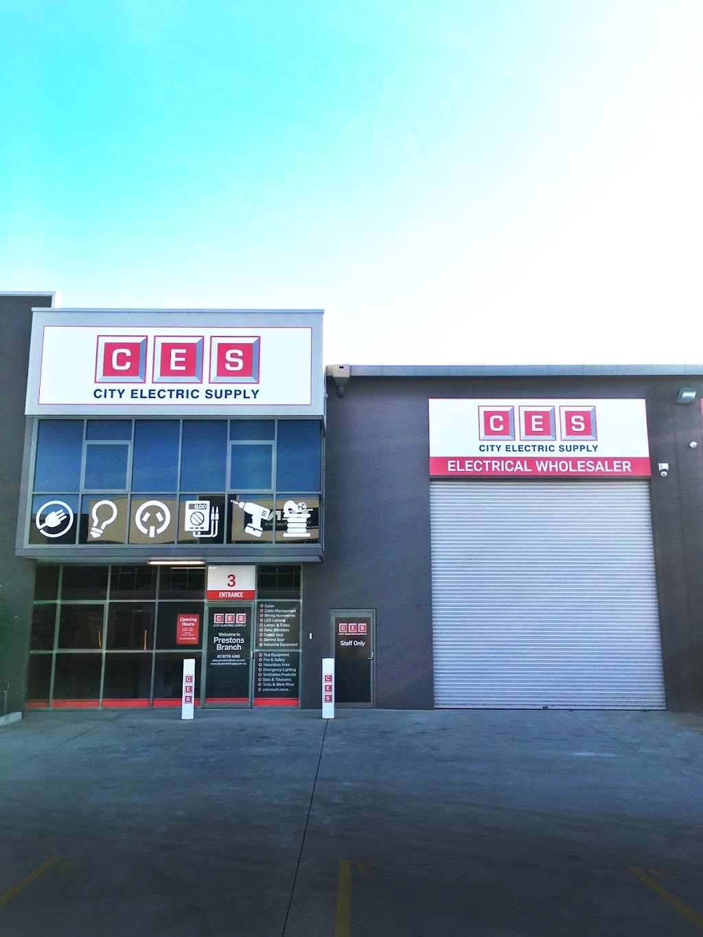 City Electric Supply Pty Ltd Prestons Branch | hardware store | Unit 3/16 Bernera Rd, Prestons NSW 2170, Australia | 0287294266 OR +61 2 8729 4266