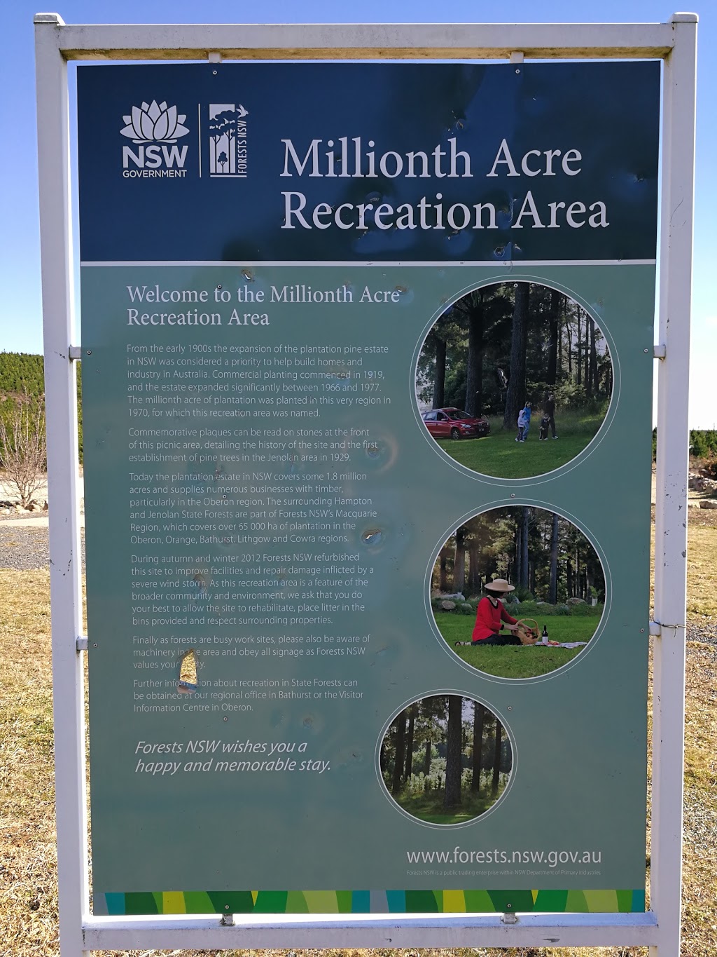 Millionth Acre Recreation Area | park | Hampton NSW 2790, Australia