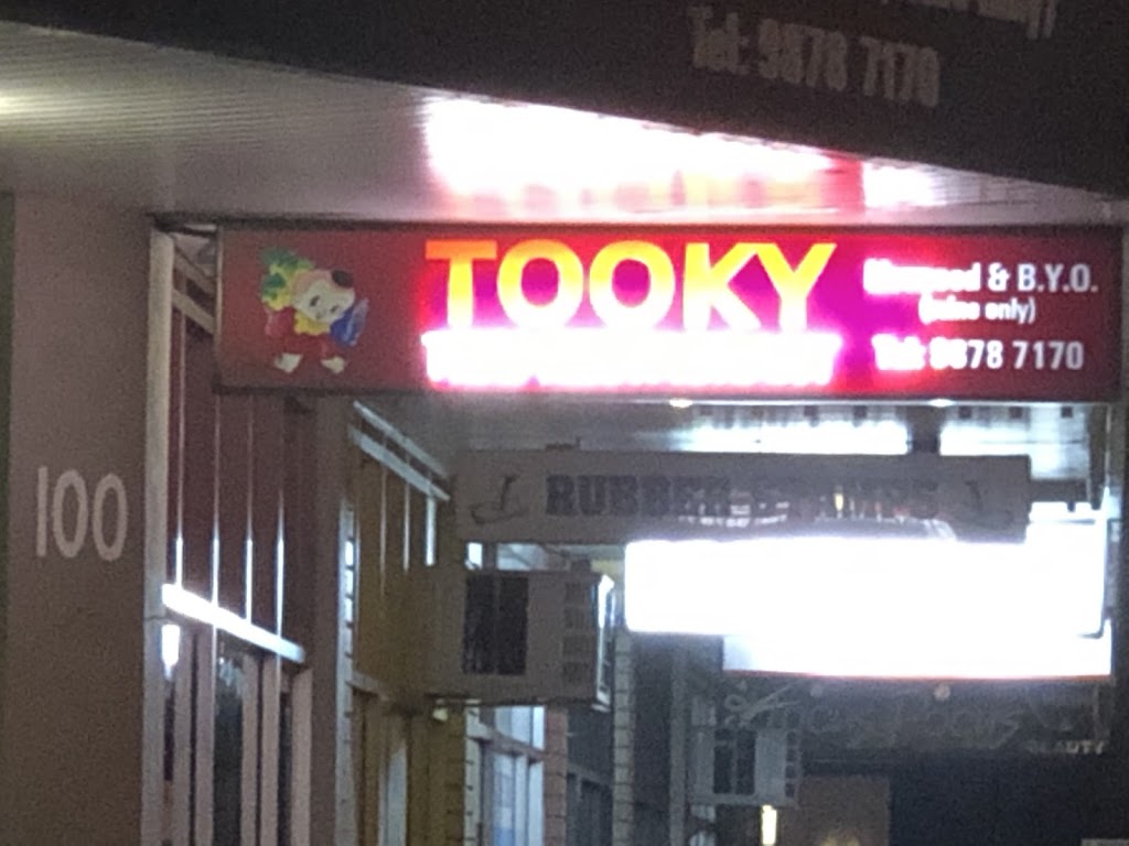 Tooky Thai Restaurant | 100 Canterbury Rd, Blackburn South VIC 3130, Australia | Phone: (03) 9878 7170