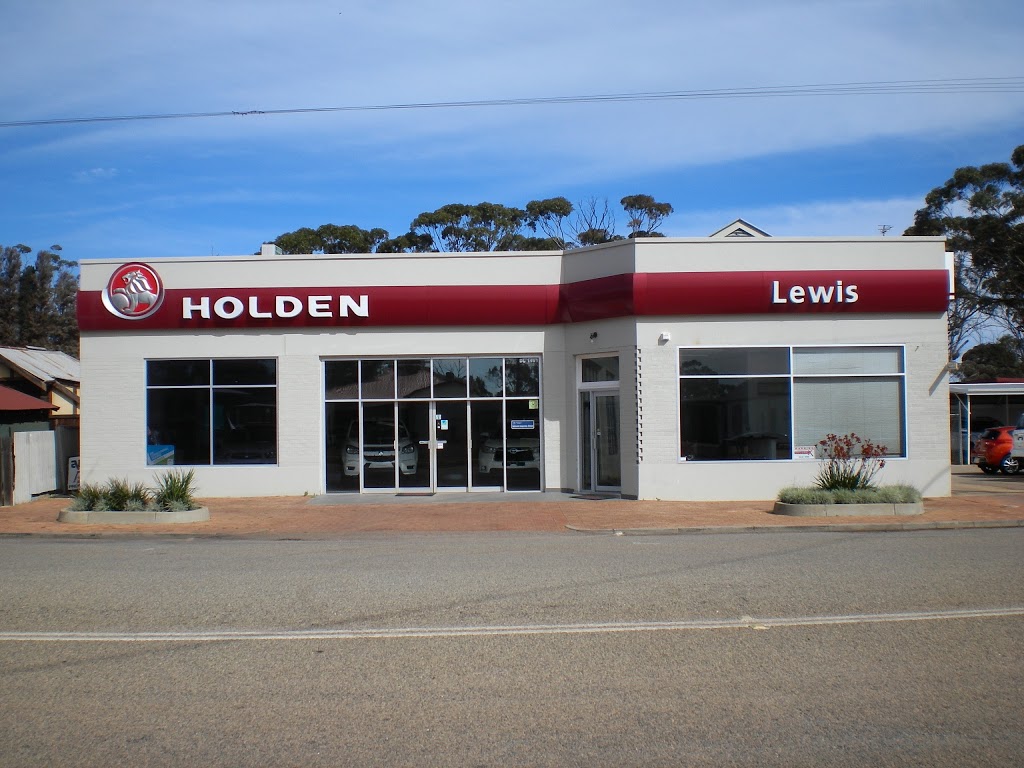 Lewis Motors (Holden Dealers) | car dealer | 92 Gardiner St, Moora WA 6510, Australia | 0865001068 OR +61 8 6500 1068