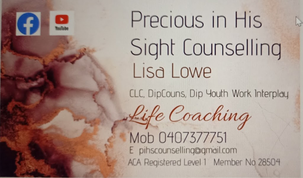 Precious in His Sight Counselling | 8 Burkes Rd, Gowrie Junction QLD 4352, Australia | Phone: 0407 377 751