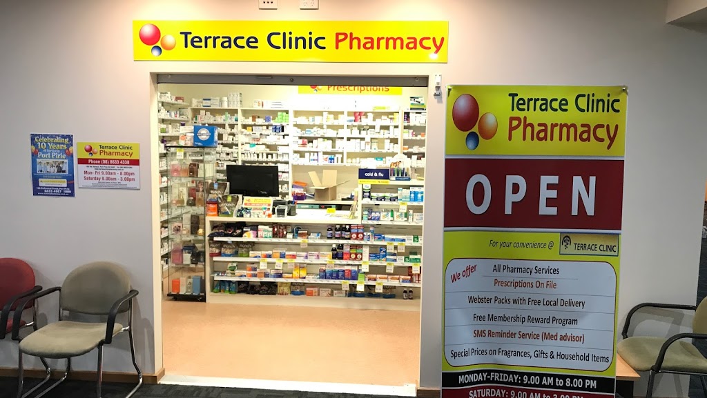 Terrace Clinic Pharmacy | clothing store | 138 The Terrace, Port Pirie West SA 5540, Australia | 0886334338 OR +61 8 8633 4338