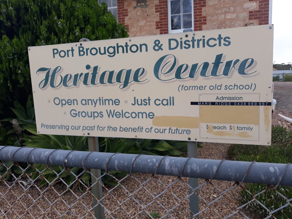 Port Broughton Heritage Centre | museum | 10 Edmund St, Port Broughton SA 5522, Australia | 0886352224 OR +61 8 8635 2224