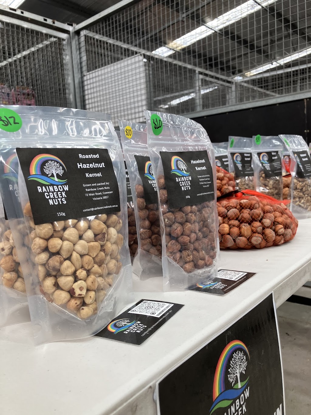 Rainbow Creek Nuts | 72 Weir Rd, Cowwarr VIC 3857, Australia | Phone: 0458 220 122