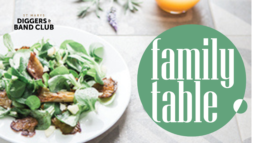 Family Table at St Marys Band Club | 411 Great Western Hwy, St Marys NSW 2760, Australia | Phone: (02) 9623 1211