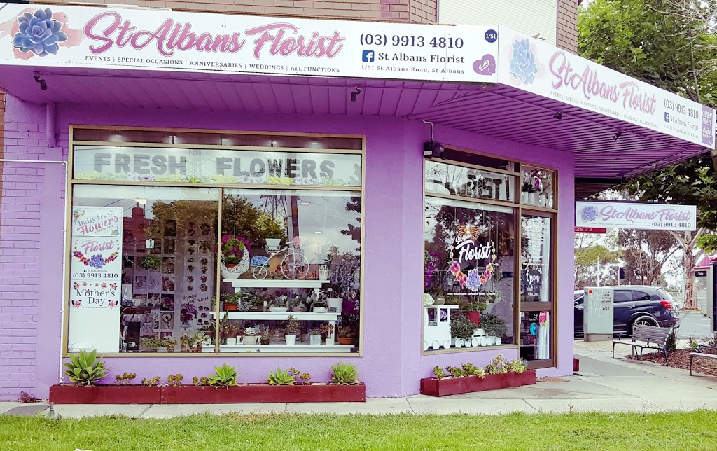 St Albans Florist | florist | 1/51 St Albans Rd, St Albans VIC 3021, Australia | 0399134810 OR +61 3 9913 4810
